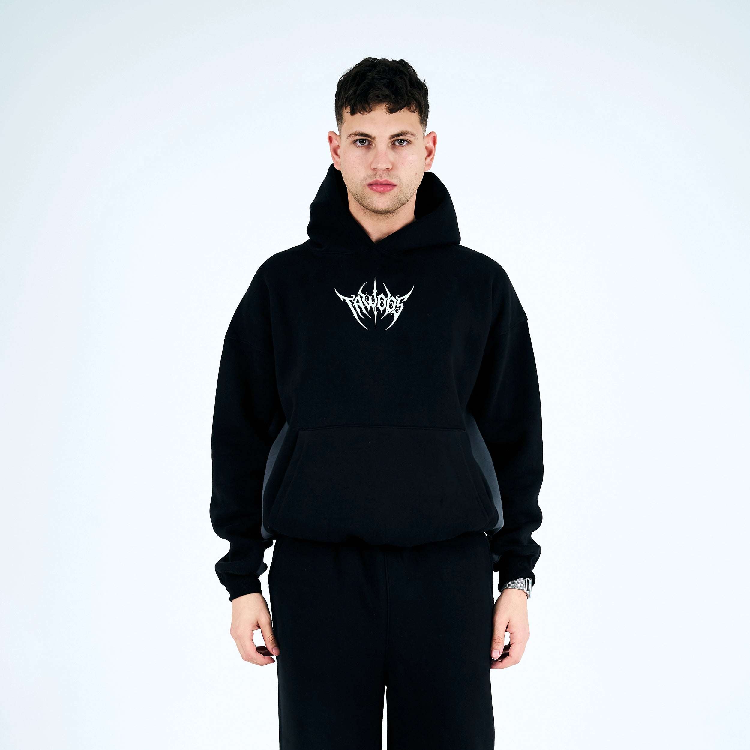 Onyx Crest Hoodie
