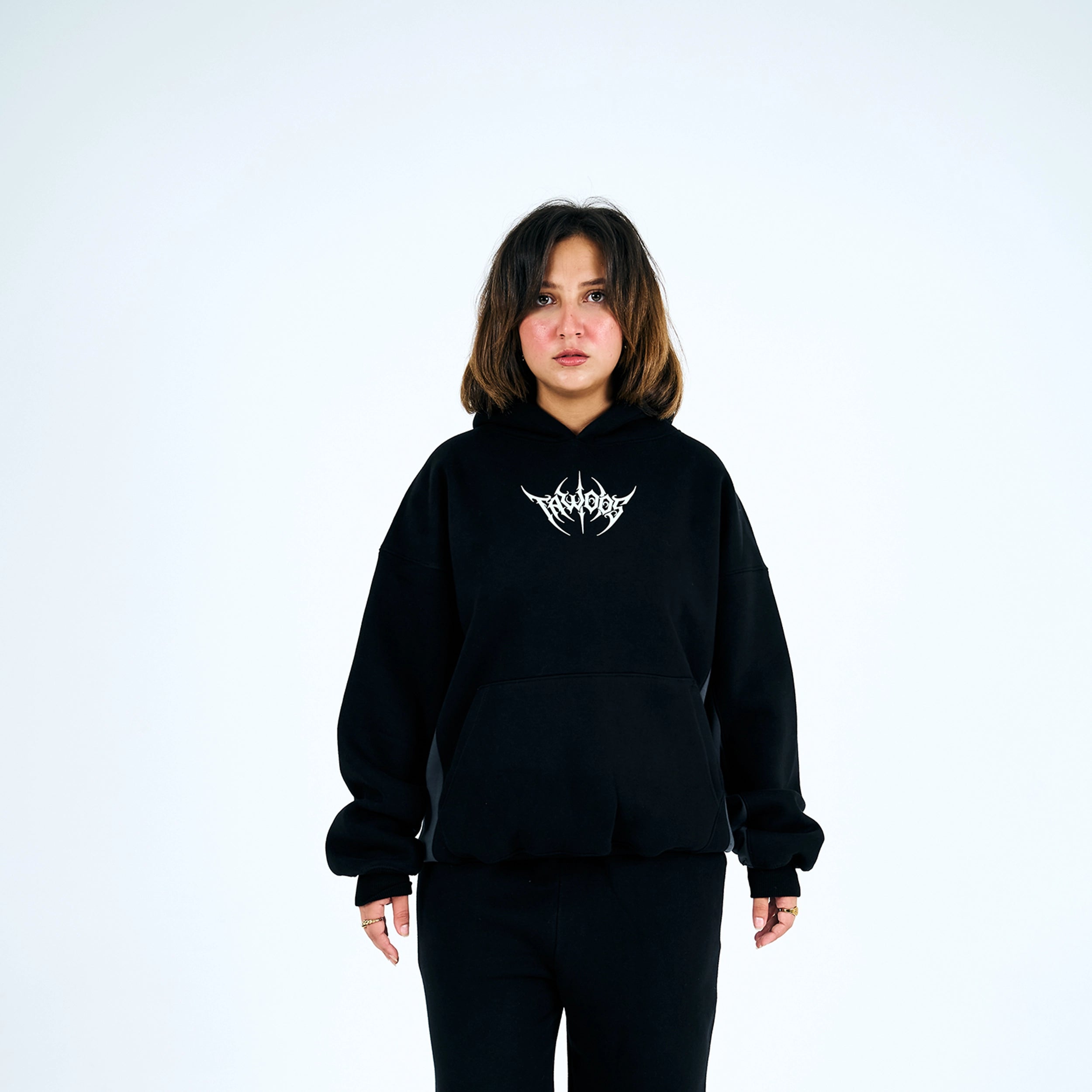 Onyx Crest Hoodie