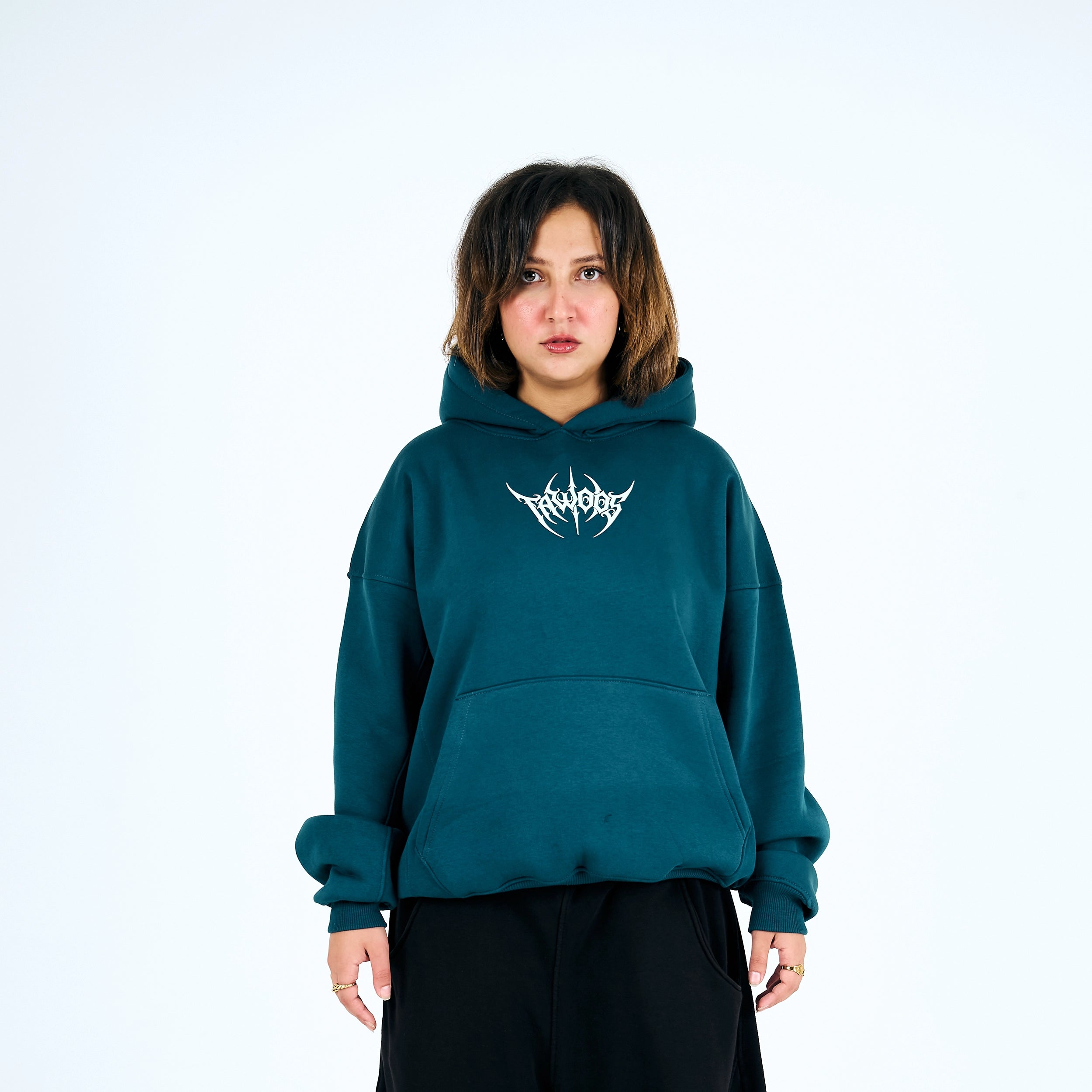 Dark Teal Hoodie