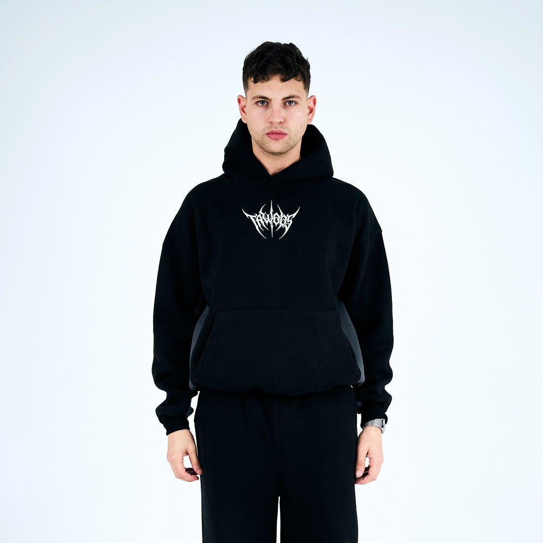 Onyx Crest Hoodie