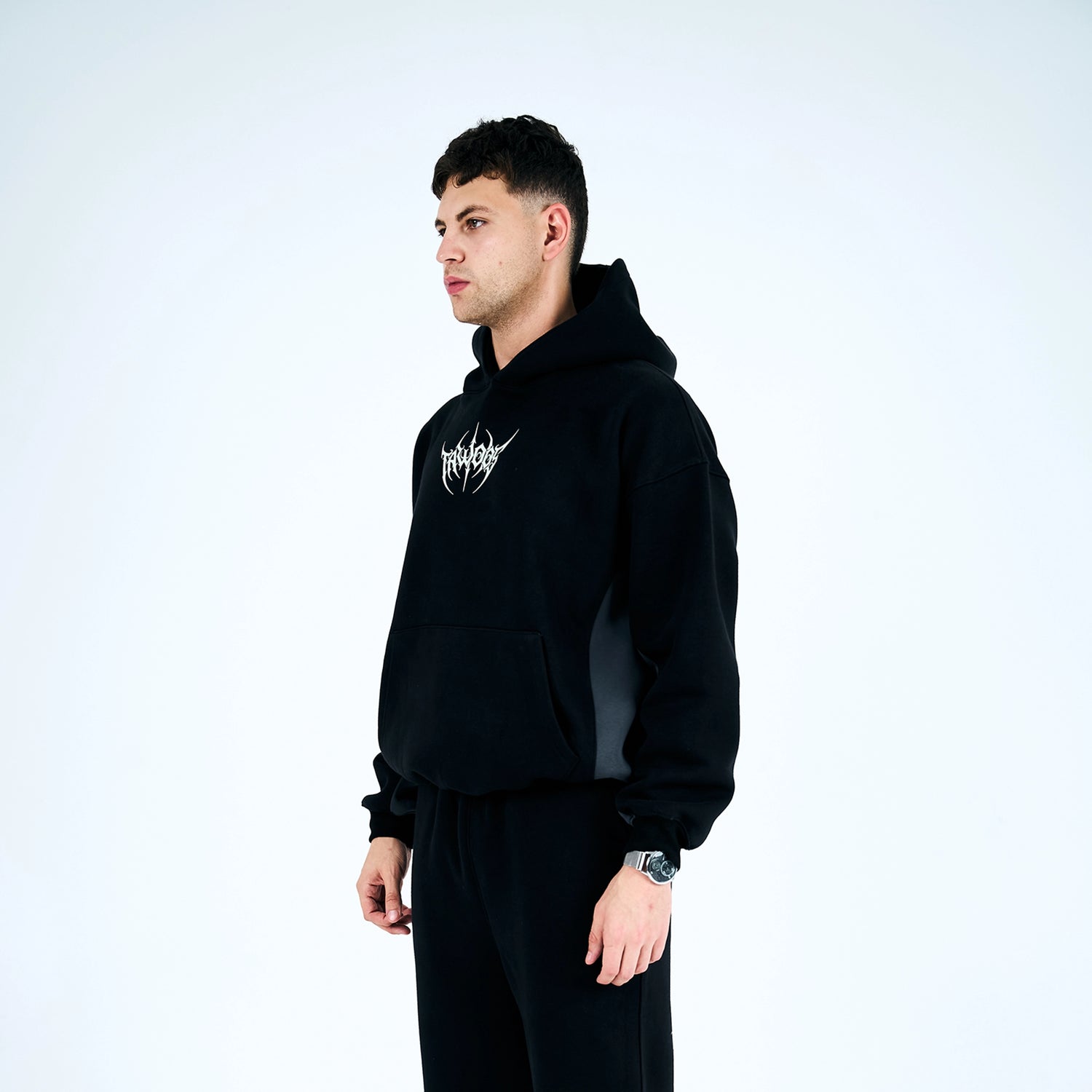 Onyx Crest Hoodie