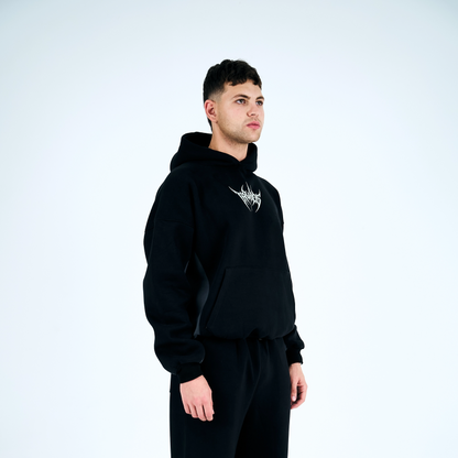 Onyx Crest Hoodie