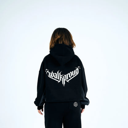 Onyx Crest Hoodie