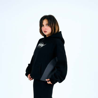 Onyx Crest Hoodie