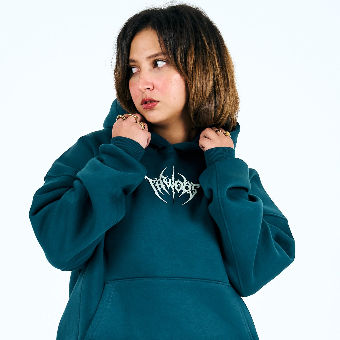 Dark Teal Hoodie